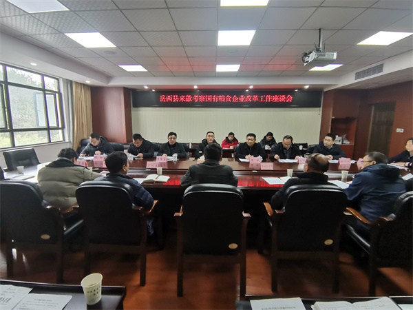 2月10日，岳西縣來歙考察國有糧食企業(yè)改革工作.jpg