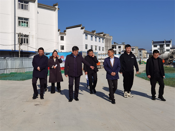 3月14日，縣委副書記吳志平帶隊督察鄰里中心項目。.jpg
